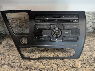 2013-2015 Honda Civic OEM Radio AM FM MP3 CD Player 39100-TR3-A314-M1 MF643AG