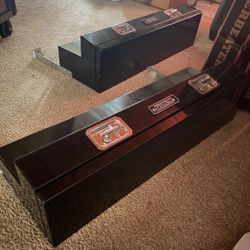 Protech 54-8626-48-GB Pick Up Truck Rail Locking Tool Box Metal Black