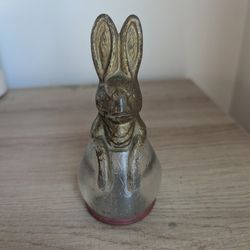 Antique Glass Rabbit