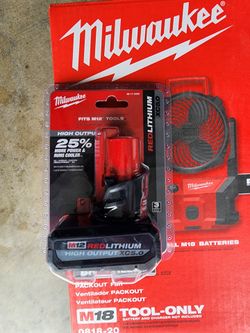 Milwaukee M12 Fan