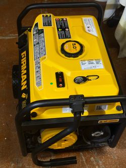 Firman P03(contact info removed)W/4550W Generator Portable Gasoline 120/240V with Remote
