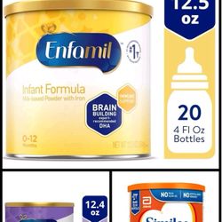 Baby Formula/Formula Para Bebe