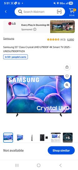NEW SAMSUNG UHD Smart TV NEED GONE NOW  NEW TV