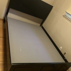 Bed Frame Queen With Headboard And Baseboard 