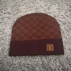 LV Beanie Brown