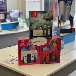 Nintendo Switch Oled Gaming Console- Pay $1 DOWN AVAILABLE - NO CREDIT NEEDED