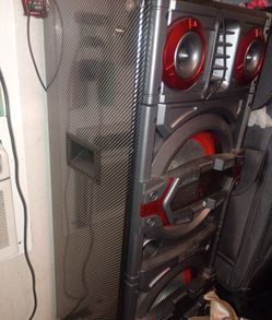 Large Party Speaker System with Subwoofer