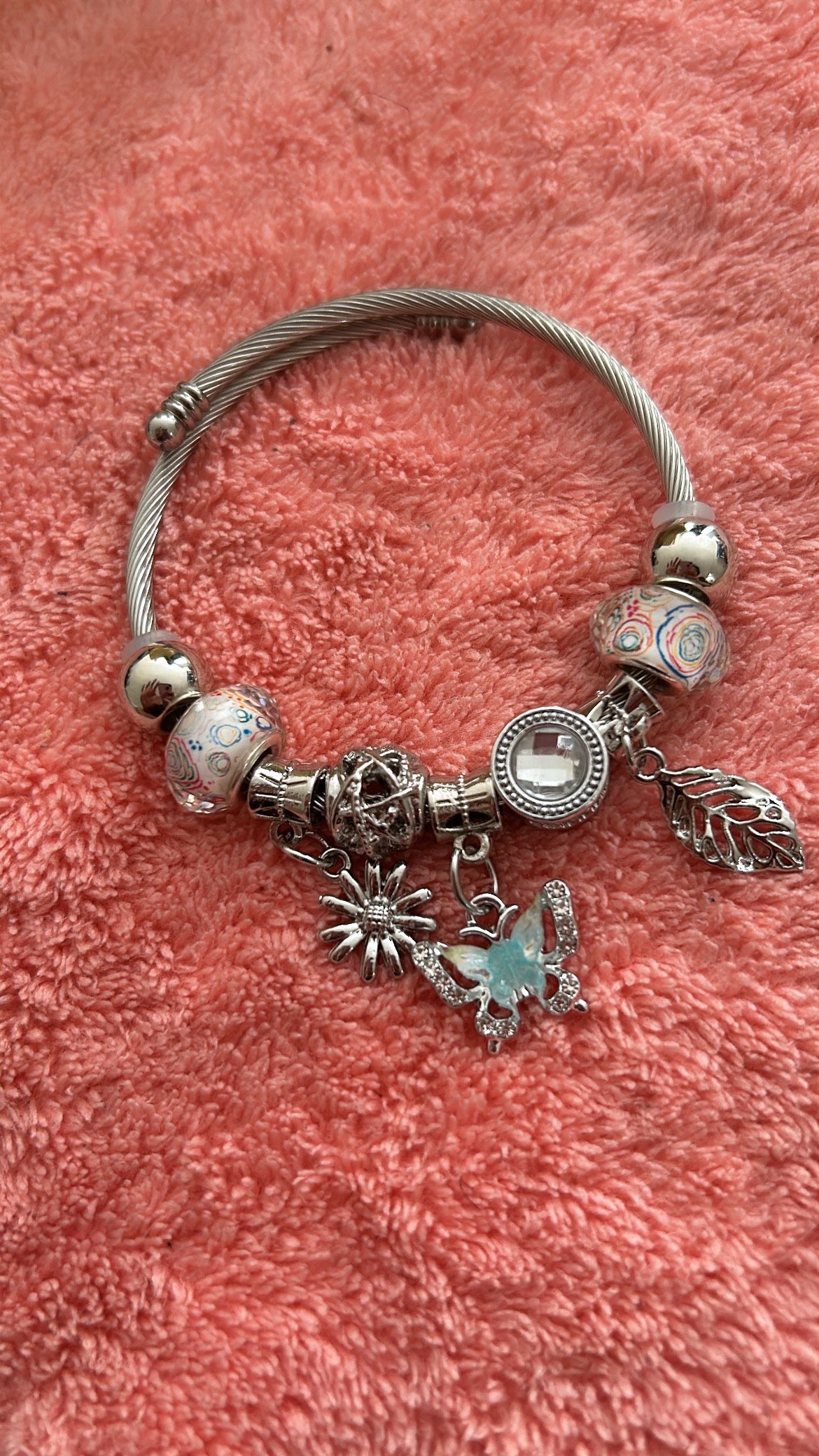 925S Bracelet With Charms