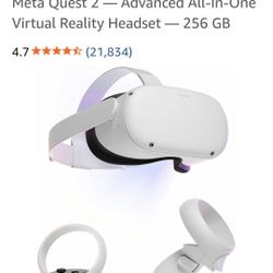 Meta Quest 2 Virtual Reality Headset 