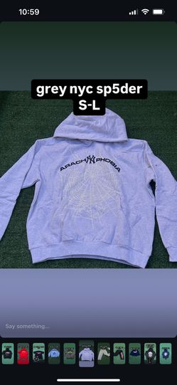 grey nyc sp5der size LARGE