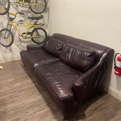 Italian Leather Sofa