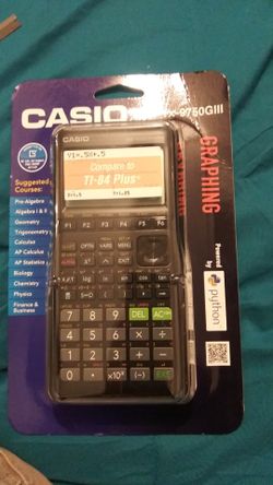 Casio fx-9750GIII graphing totalmente nueva