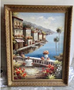 Home Goods Italy Framed Art