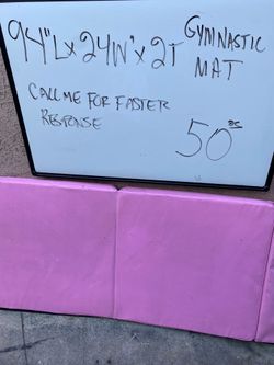 Gymnastics mat