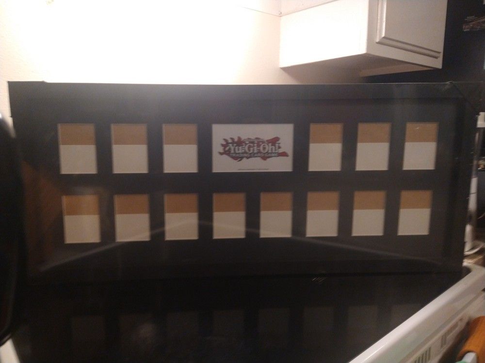 *Brand New* Yu-Gi-Oh 14 Card Frame Holder 32"x14"