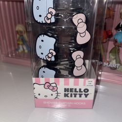 Hello Kitty shower Curtain Hooks