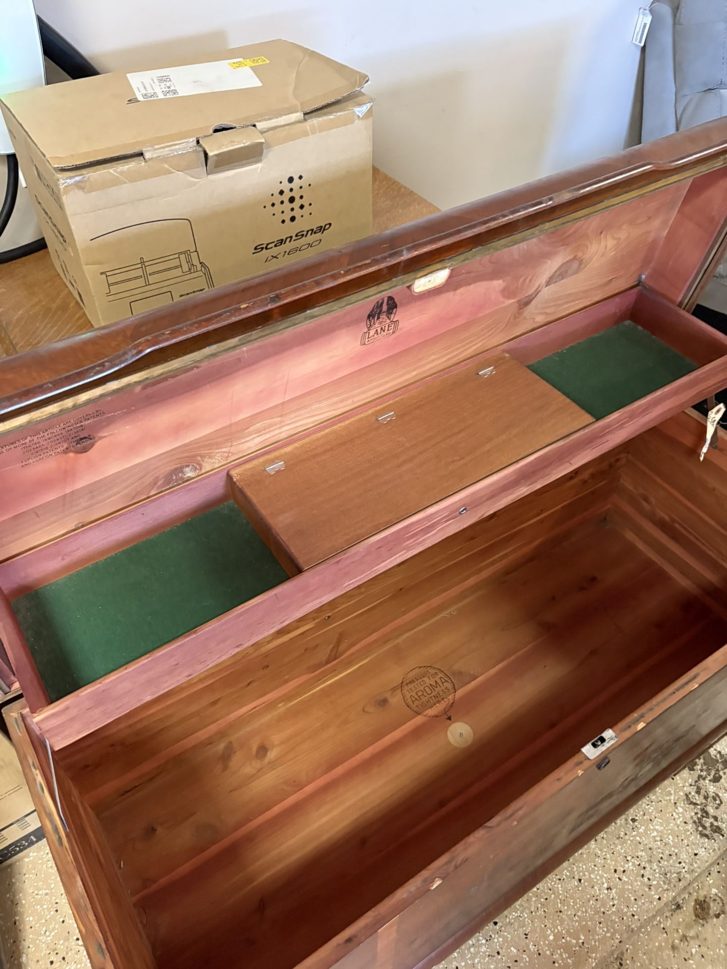 Lane Wooden Storage Chest With Drawers