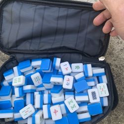 Selling One Used Complete Mahjong Set Traveling Size $25