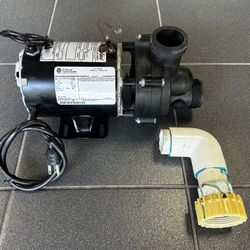 American Standard Jet Tub Motor-Pump With GE Motor 115v, 3450rpm, PH1,9.9A.
