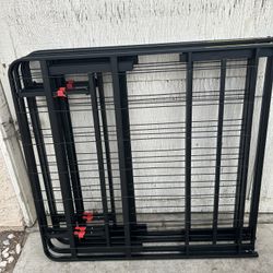 Raised 14 In Metal Bed Frame For King Or Two Twins 