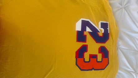 Yellow Michael Jordan #23 Graphic T-Shirt