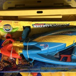Vintage 1998 RARE W3 Super Speedloader Power Surge 2500 Water Gun - NEW in the box