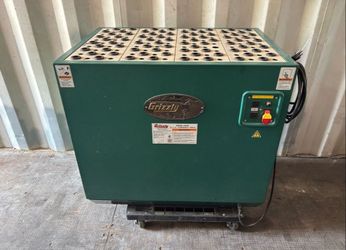Grizzly h2935 downdraft table dust collection