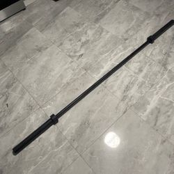 Used 7 Foot Barbell Bar For Olympic Weights Plates