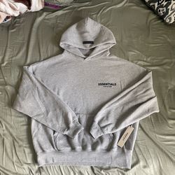 Essentials Dark Oatmeal Hoodie