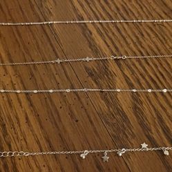 4 Anklet Bracelets
