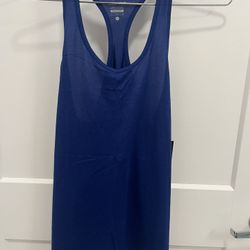 Nike Ladies Dri-fit Tank Top - Royal Blue - Size Large - New 