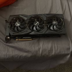 AMD asus rx5600XT 6GB 3 fan 1440 gaming GPU