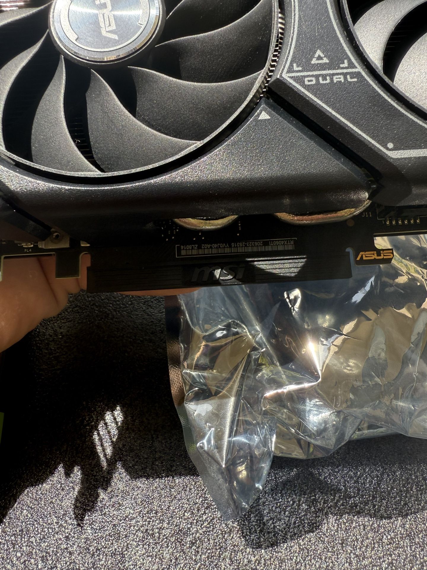 Pc Graphic Card Asus DUAL 4060TI OC GeForce RTX