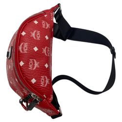 MCM Red Shoulder Bag