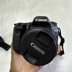 New Canon Camera 80D w/ accessories 