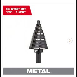 Milwaukee Step Drill Bit