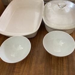 Nice 2 Ceramic Trays $20/1+ 2 Bowls For $10!