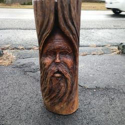 Spirit Tree Carving 