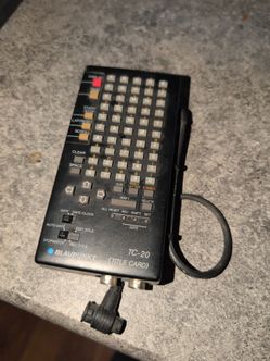 BLAUPUNKT TC-20 Title Card Title Generator Remote Control