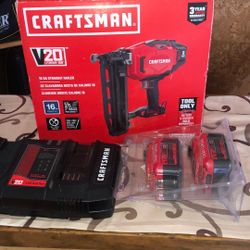 Craftsman V20 Lithium 16 Gauge Nailer
