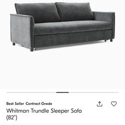 Brand New West Elm Trundle Bed 82”