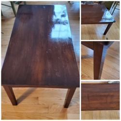 Solid Wood Center Table Excellent Condition 