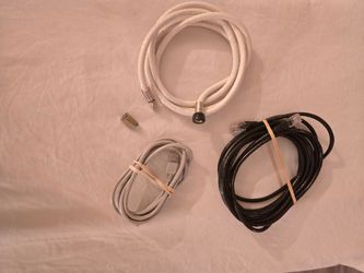 1x Coaxial cable & 2x phone cords