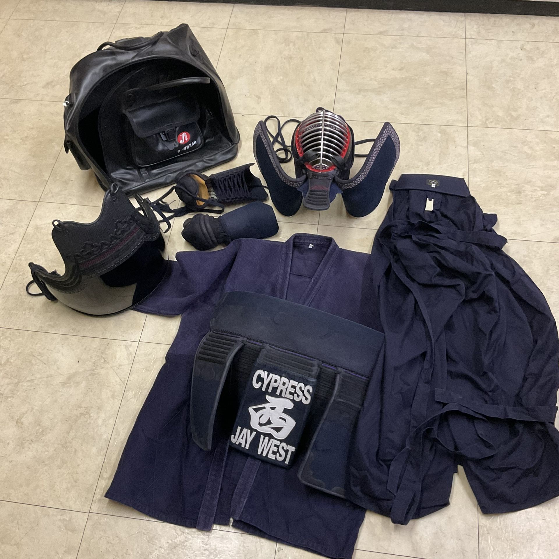 Kendo Protective Armor with Storage Case