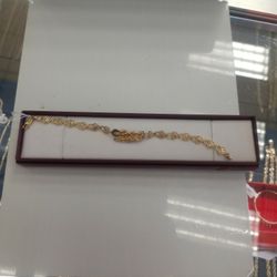 Heart Bracelet 14K 6.6G