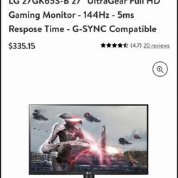 Ultra Gear Full Hd 27” LG