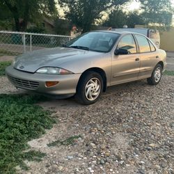 1999 Chevrolet Cavalier 2.2L – Runs Briefly, Passlock Active, Fixer / Parts Car