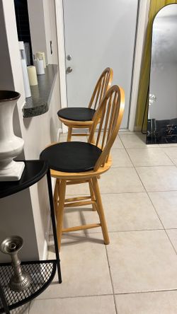 Bar stool set of 2