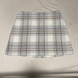 Forever 21 Plaid Mini Skirt Size Large 