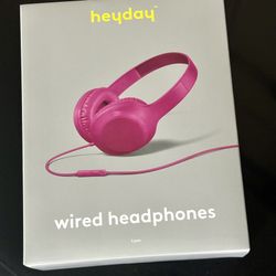 Girls Wired Headphones New In Box